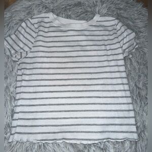 Shein Short Sleeve Cropped Tee 🤍